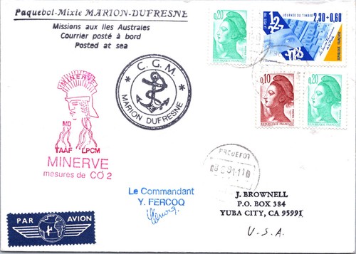Taaf 1991 marion - marion, dufresne