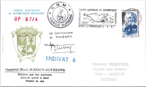 Taaf 1987 marion - 8.8.1987, dufresne