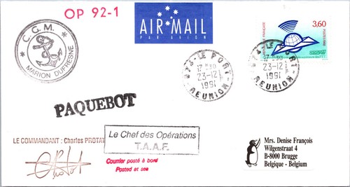 Taaf 1991 marion - 23.12.1991,