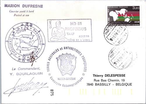 Taaf 1986 marion dufresne - taaf, 9.13.1986