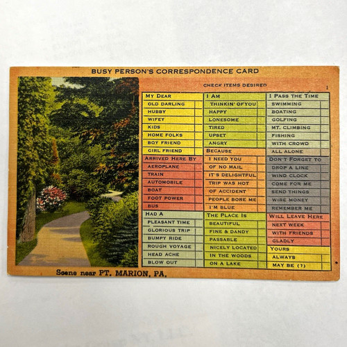 Carta corrispondenza vintage