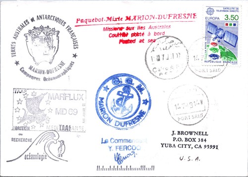 Taaf 1991 marion dufresne - 14.7.1991,