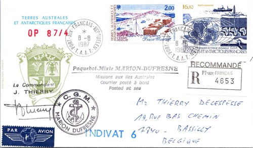 Taaf 1987 marion dufresne - 8.8.1987,