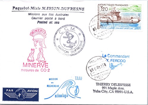 Taaf 1991 marion dufresne - taaf,