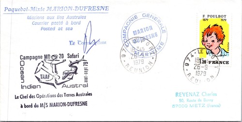 Taaf 1979 marion dufresne - taaf,