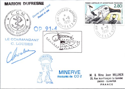Taaf 1991 marion dufresne - taaf, 6.8.1991