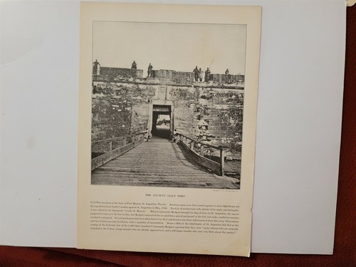 Fort marion gate - marion, augustine